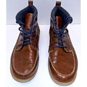 Sonoma Ankle Hiking Boots Shoes Forrest Cognac Brown Boy's Size 6M Kohl's Brand